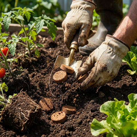 Compressed Peat Pellets for Seed Starting and Plant Propagation