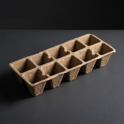 Biodegradable Multi-Cell Seed Starter Tray for Plant Propagation and Gardening